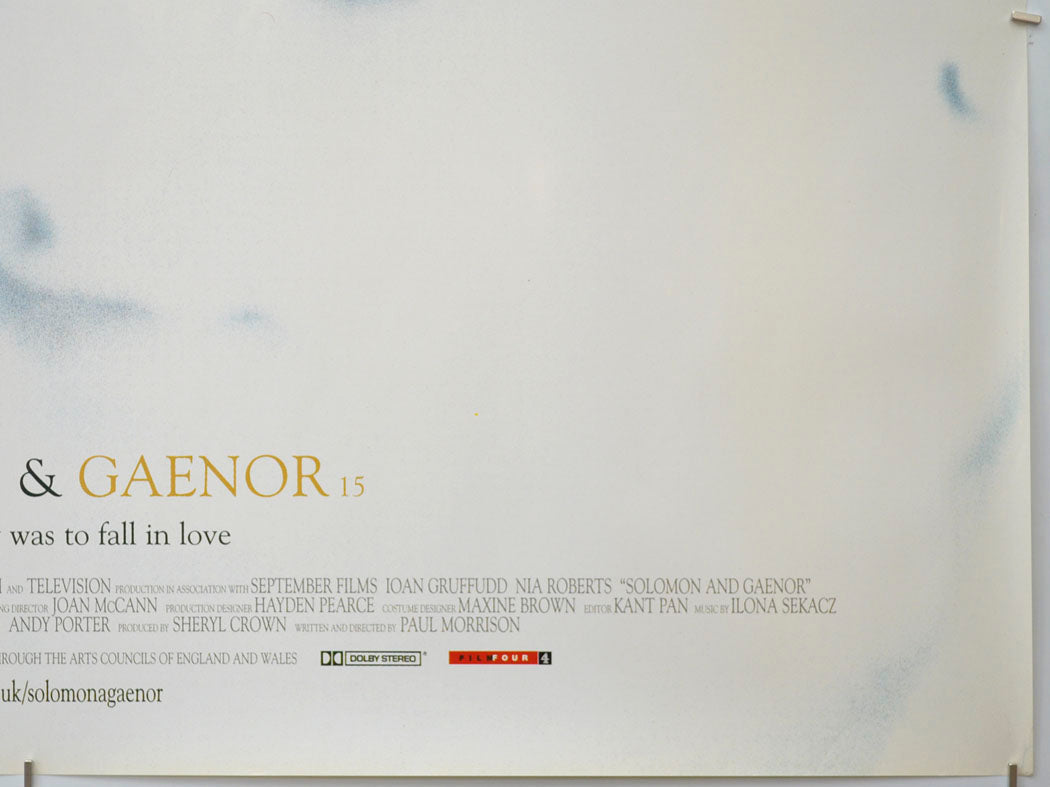 SOLOMON AND GAENOR (Bottom Right) Cinema Quad Movie Poster