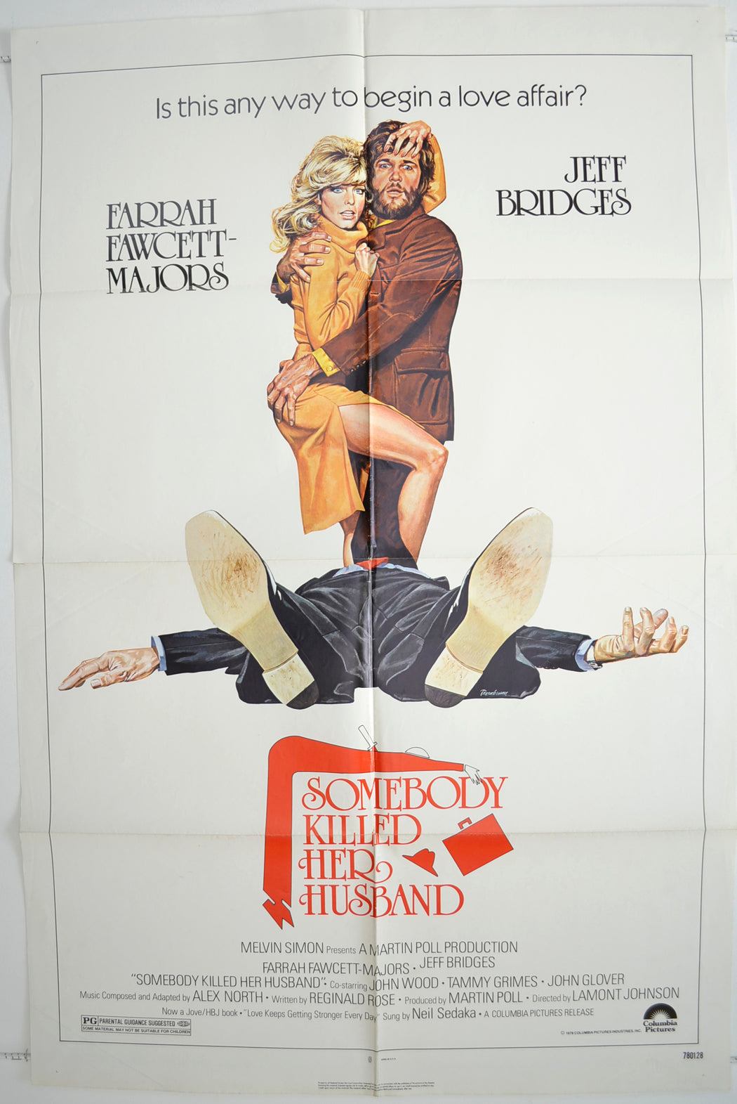 Somebody Killed Her Husband Original One Sheet Poster - Film Poster - Movie Poster