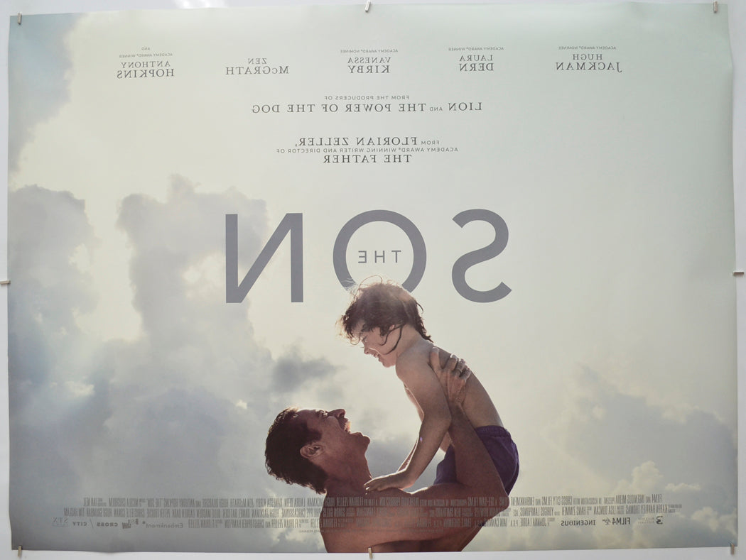 THE SON (Back) Cinema Quad Movie Poster