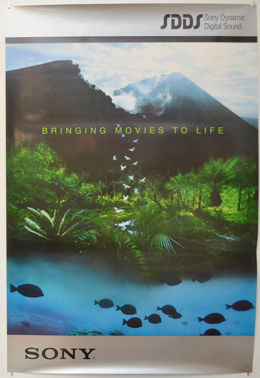 Sony SDDS (Advertising Poster) Original One Sheet Poster - Film Poster - Movie Poster