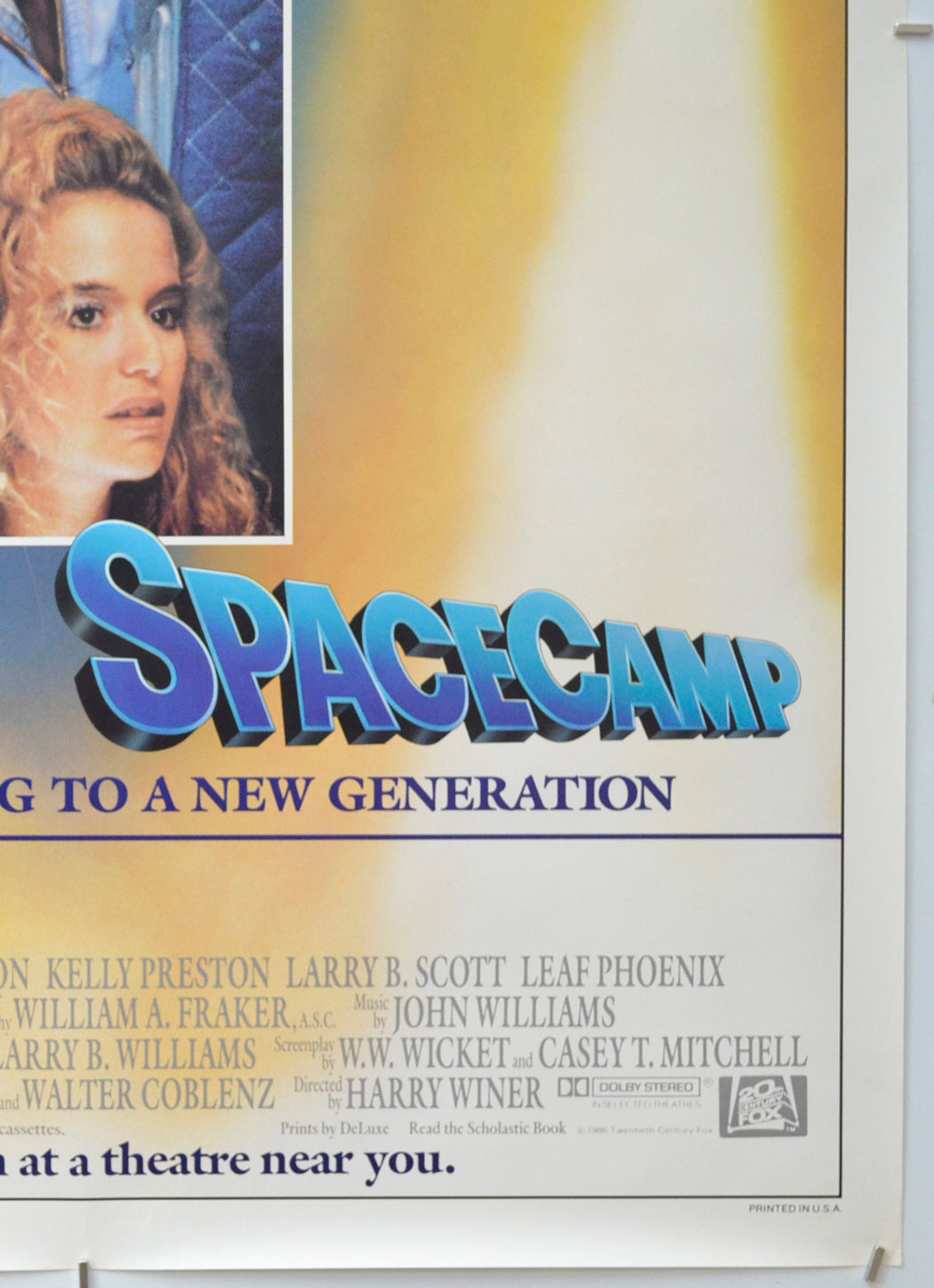 SPACE CAMP (Bottom Right) Cinema One Sheet Movie Poster