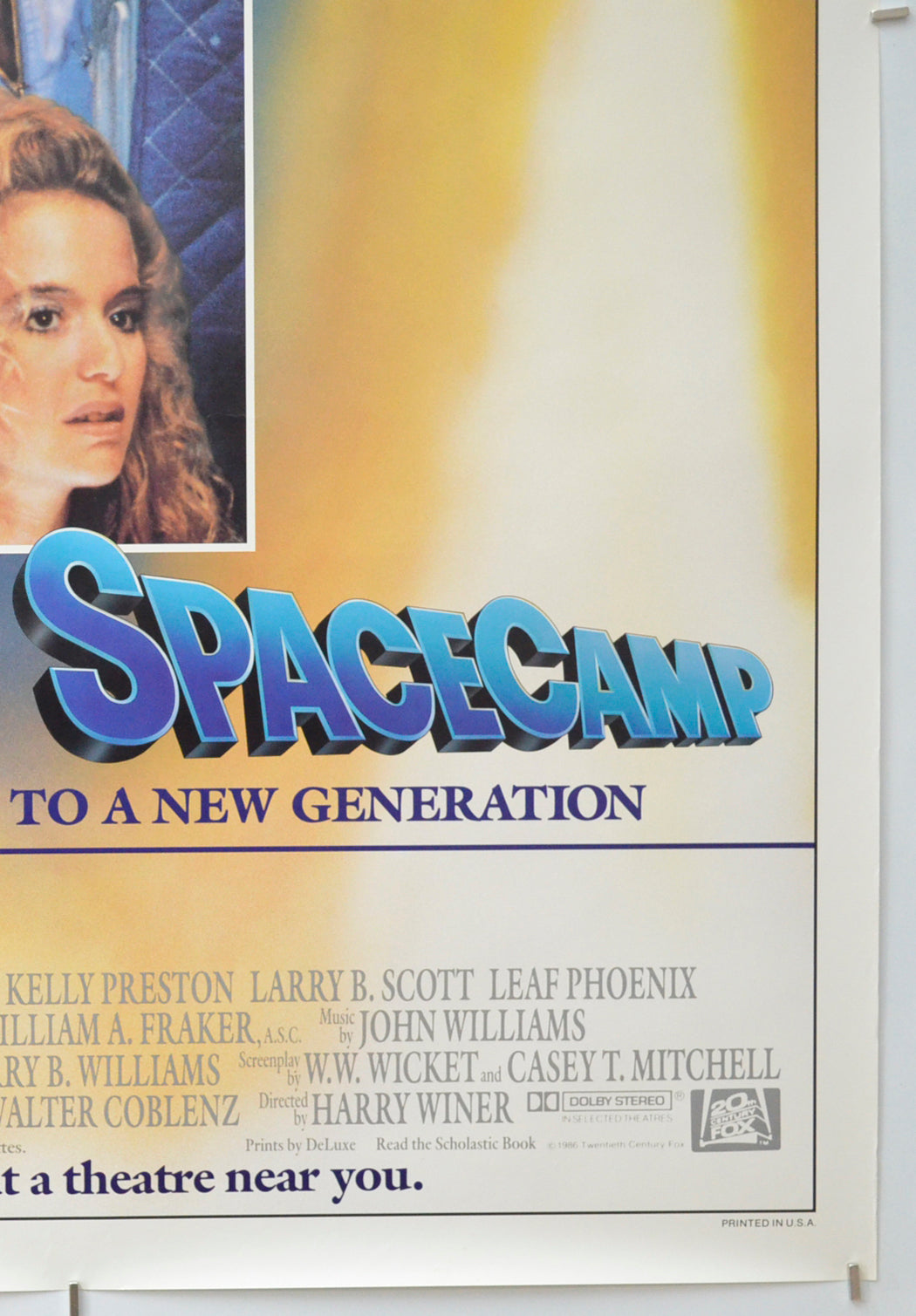 SPACE CAMP (Bottom Right) Cinema One Sheet Movie Poster
