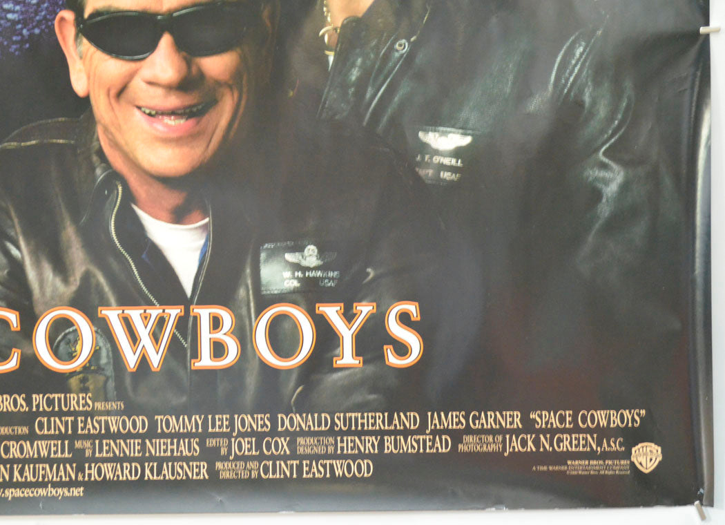 SPACE COWBOYS (Bottom Right) Cinema Quad Movie Poster