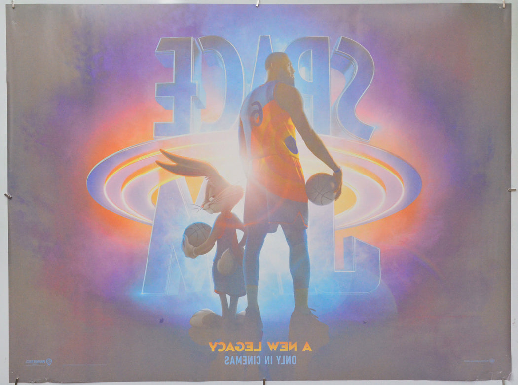 Space Jam: A New Legacy (Back) Cinema Quad Movie Poster