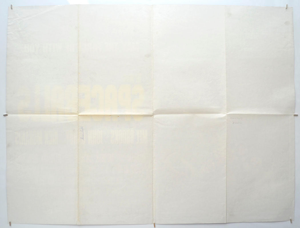 SPACEBALLS (Back) Cinema Quad Movie Poster