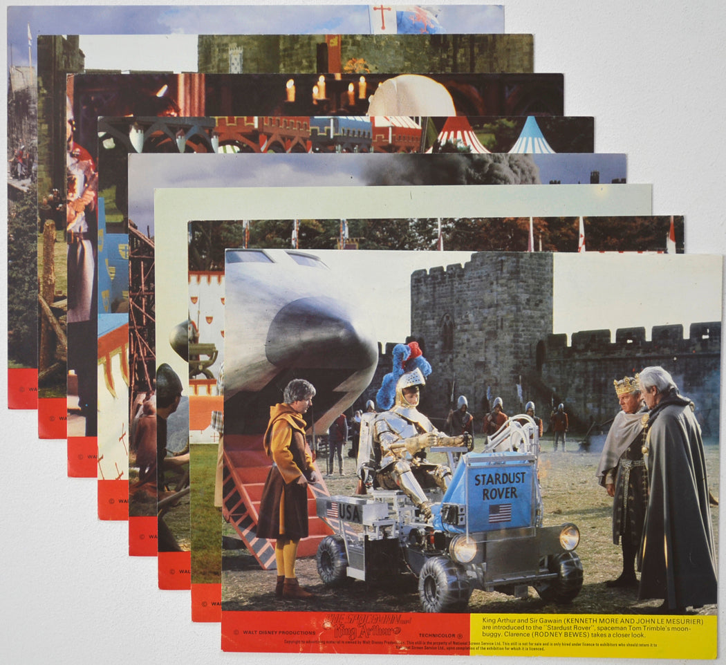 THE SPACEMAN AND KING ARTHUR (Full View) Cinema Set of Colour FOH Stills / Lobby Cards