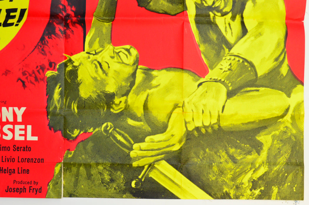 THE SPARTAN GLADIATORS (Bottom Right) Cinema Quad Movie Poster