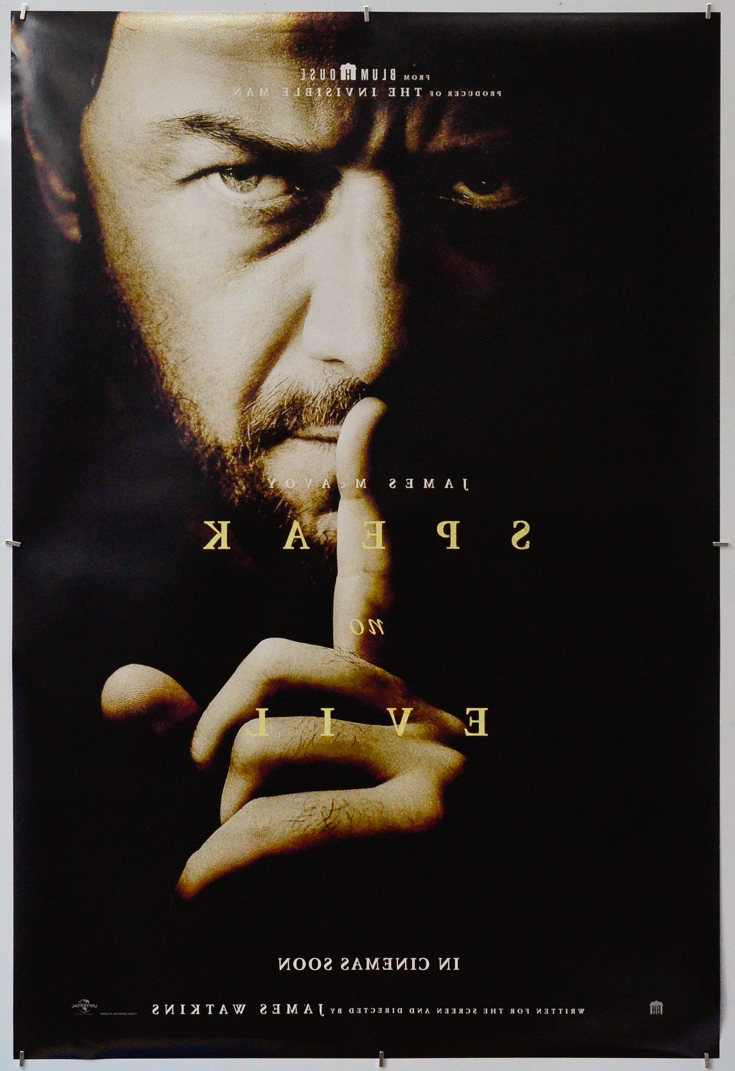 Speak No Evil (Back) Cinema One Sheet Movie Poster