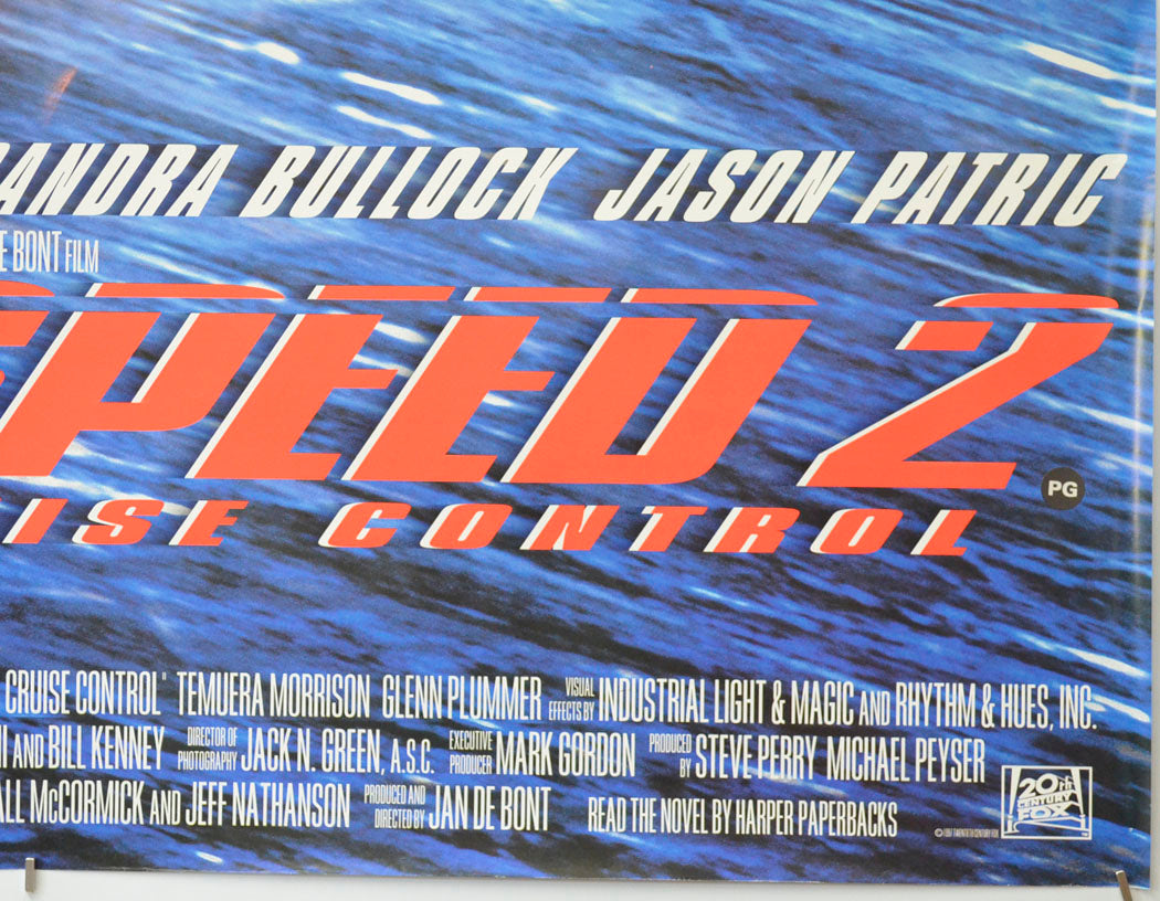 SPEED 2 : CRUISE CONTROL (Bottom Right) Cinema Quad Movie Poster