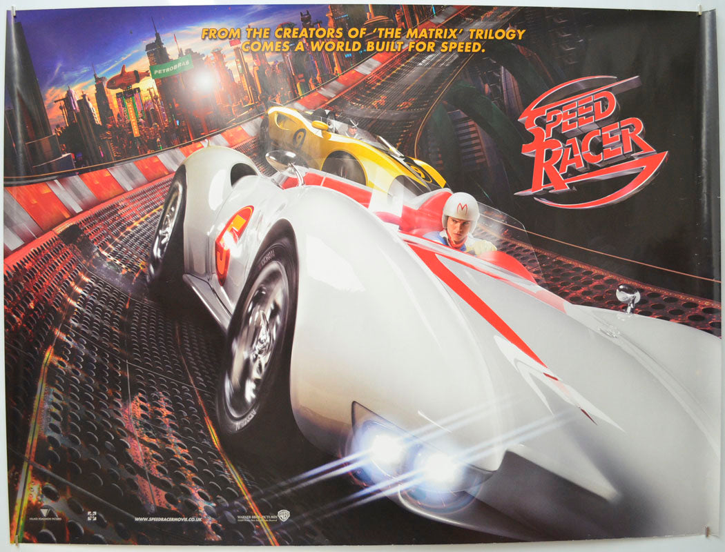 Speed Racer (Teaser / Advance Version) Original Quad Poster - Film Poster - Movie Poster
