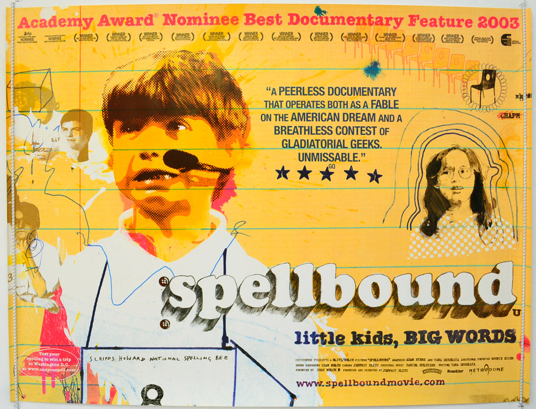 Spellbound Original British Quad Poster - Film Poster - Movie Poster