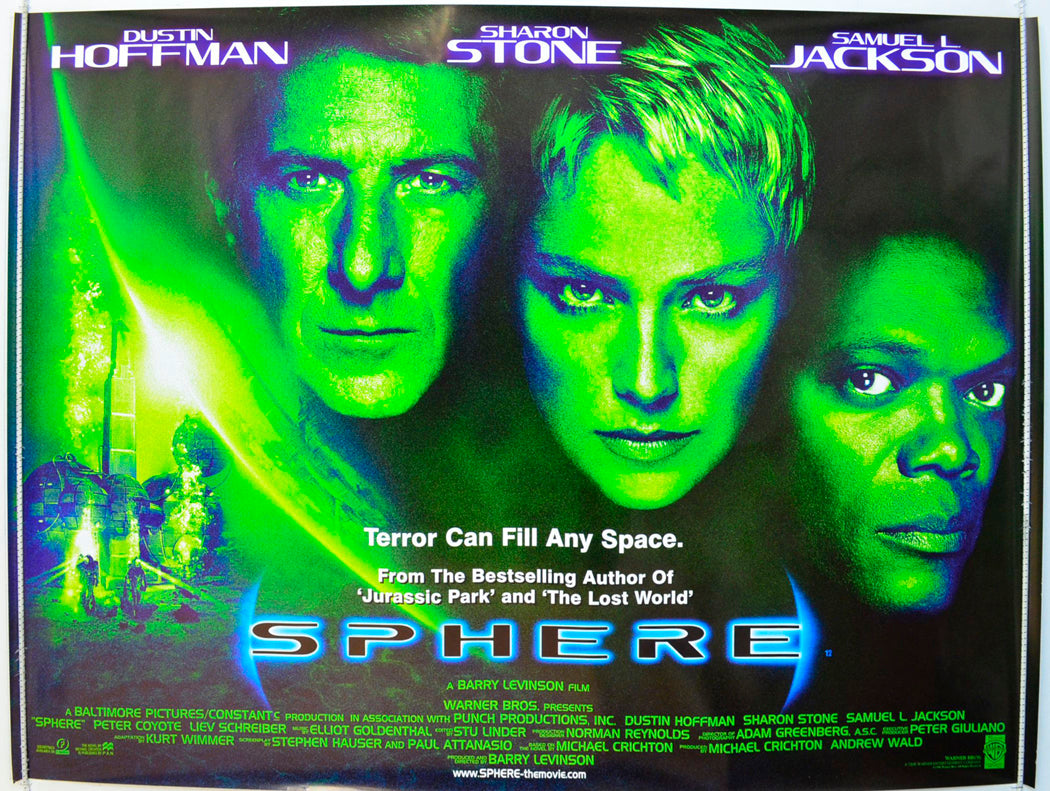 Sphere Original British Quad Poster - Film Poster - Movie Poster