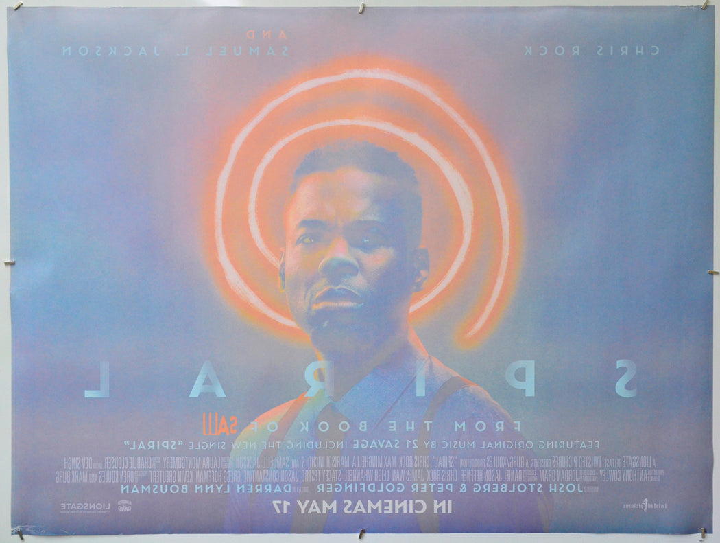 Spiral - From The Book Of Saw (Back) Cinema Quad Movie Poster