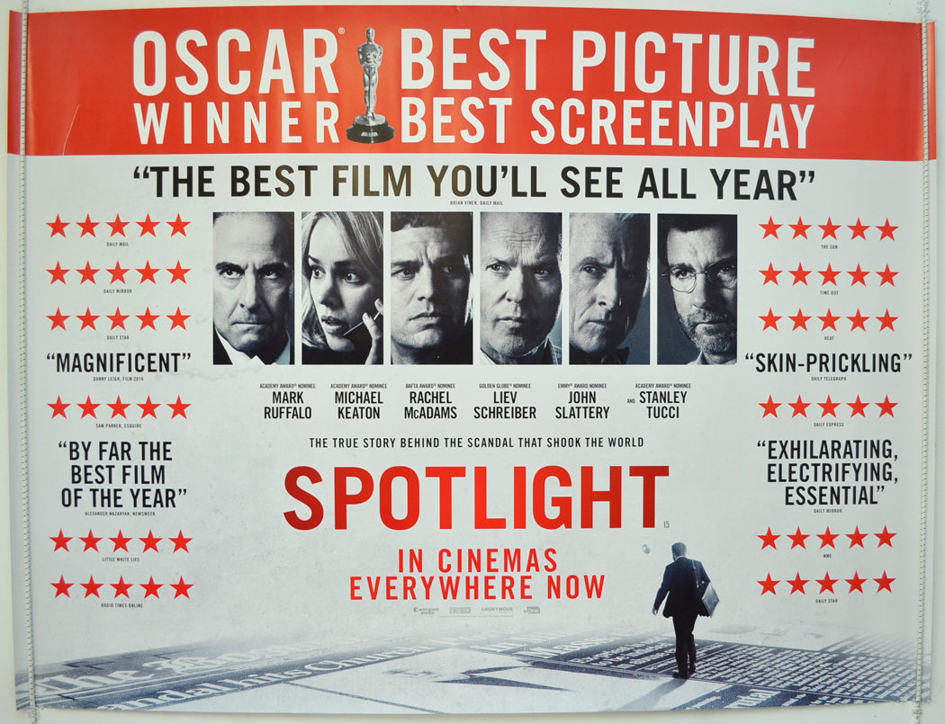 Spotlight Original Quad Poster - Film Poster - Movie Poster