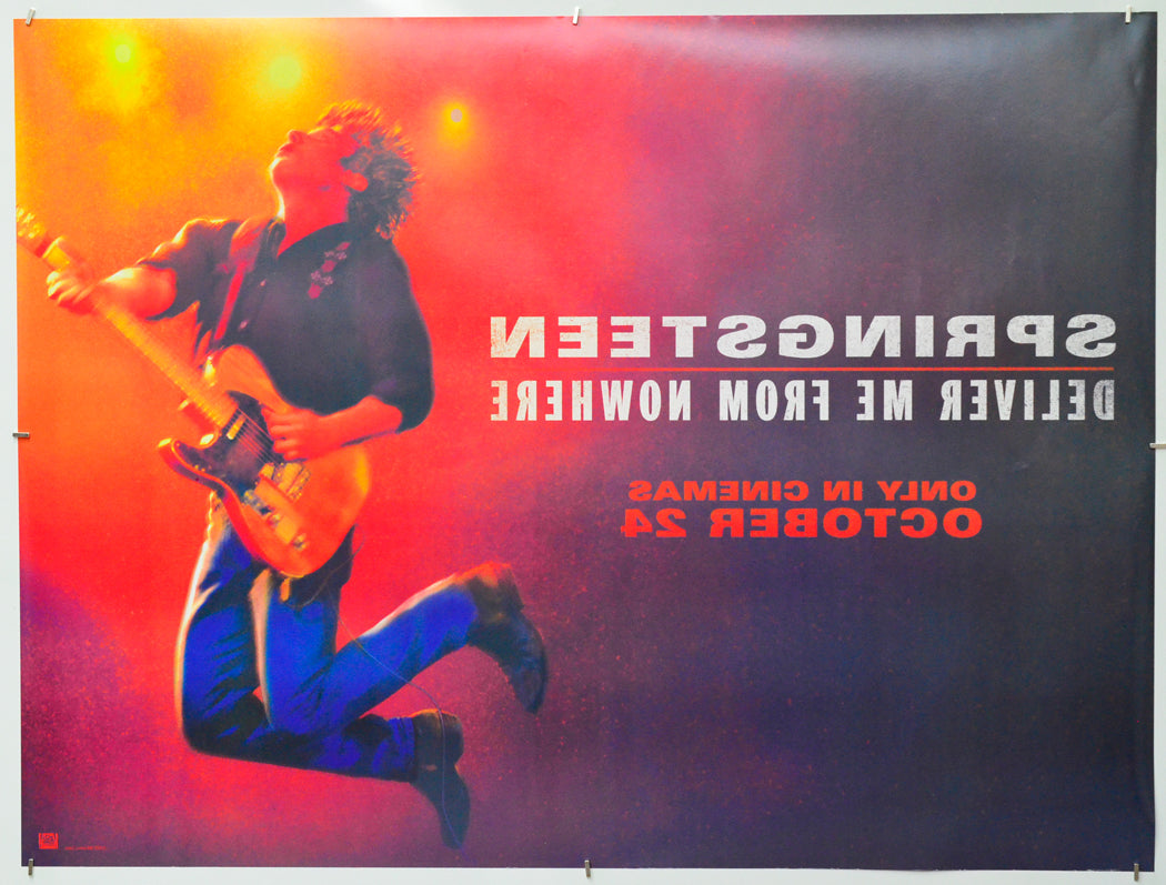 Springsteen: Deliver Me from Nowhere (Back) Cinema Quad Movie Poster
