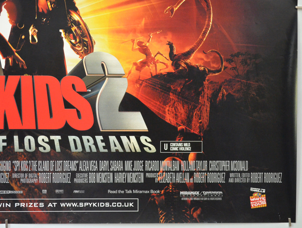 SPY KIDS 2 : ISLAND OF LOST DREAMS (Bottom Right) Cinema Quad Movie Poster