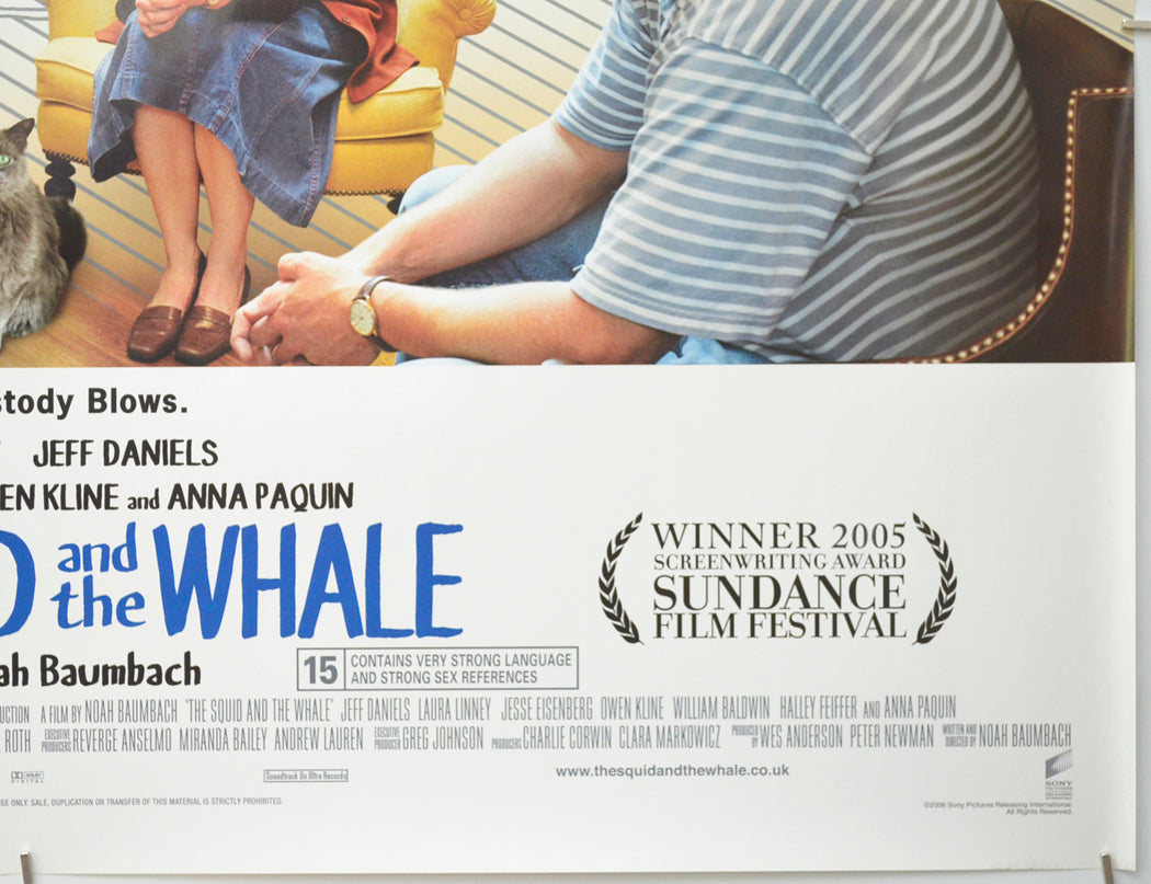 THE SQUID AND THE WHALE (Bottom Right) Cinema Quad Movie Poster