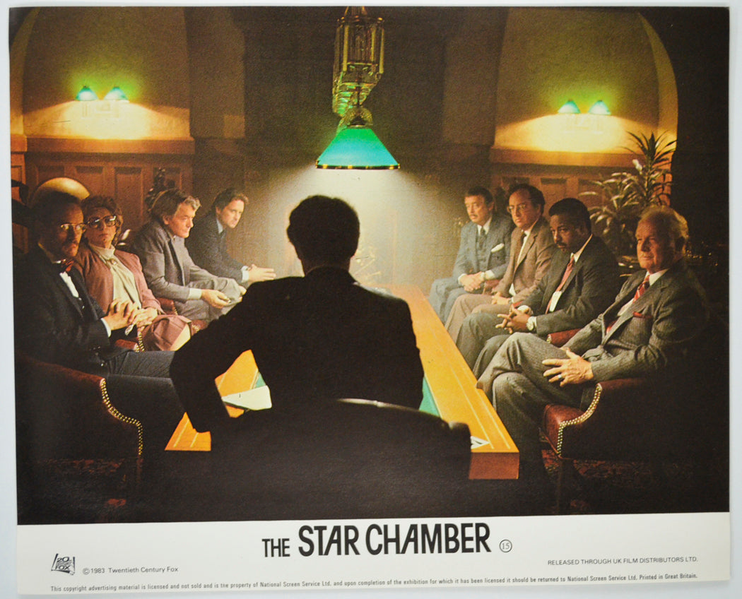 THE STAR CHAMBER (Card 8) Cinema Set of Colour FOH Stills / Lobby Cards