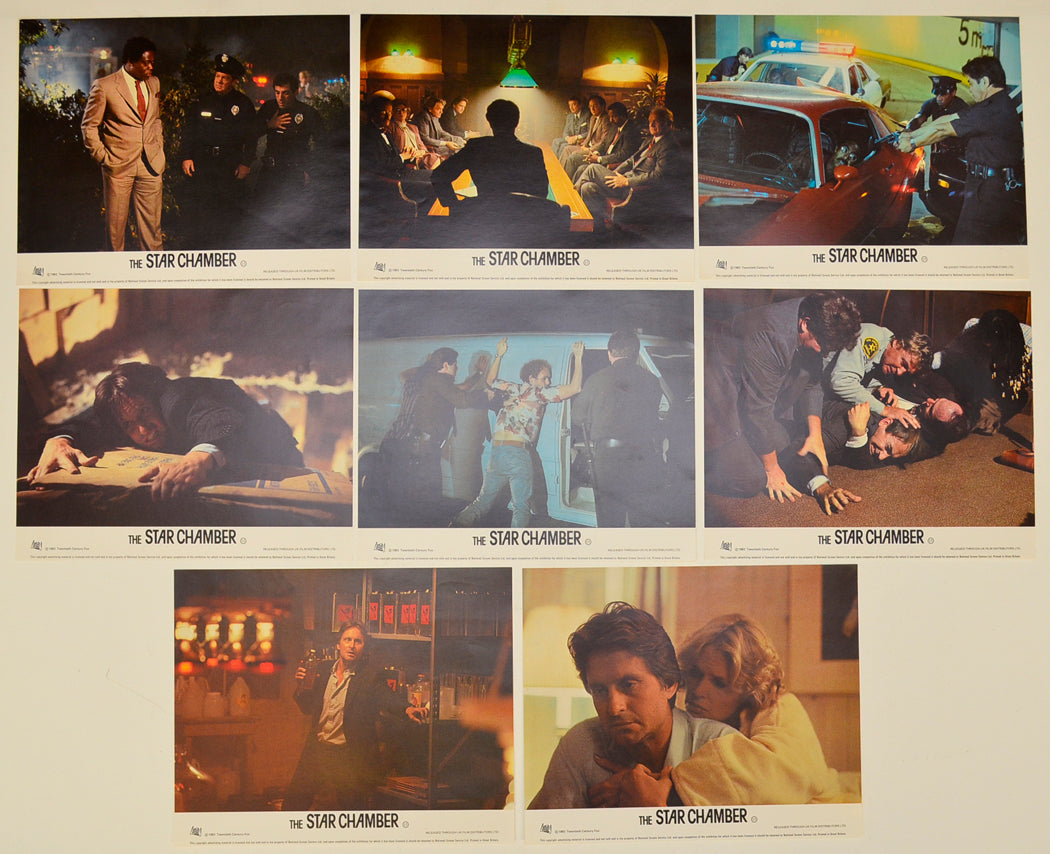 The Star Chamber Set of 8 Original Lobby Cards / Colour Front Of House Stills