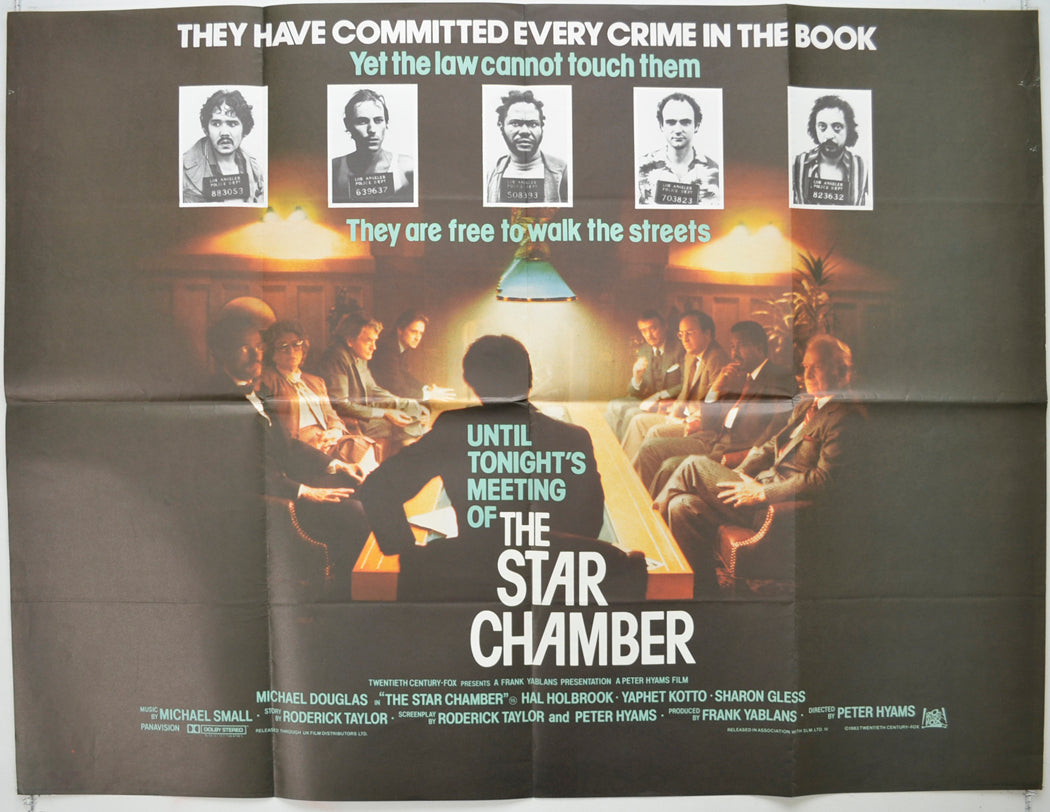 The Star Chamber Original Quad Poster - Film Poster - Movie Poster