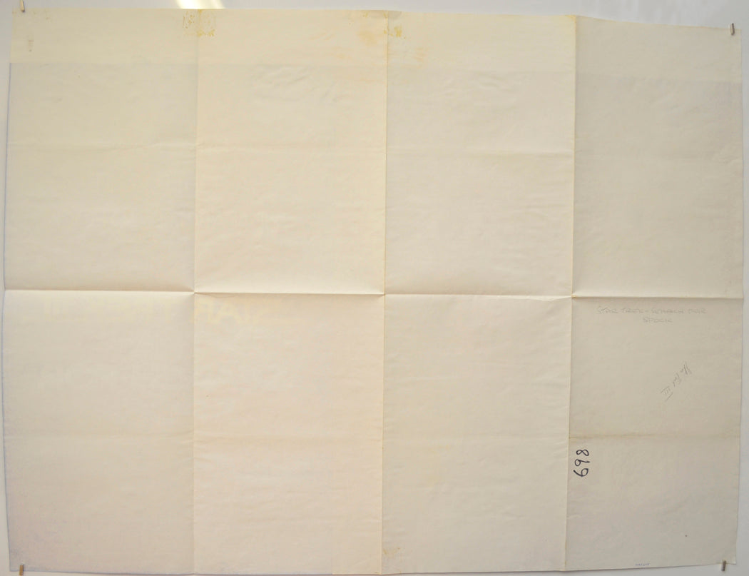 STAR TREK III : THE SEARCH FOR SPOCK (Back) Cinema Quad Movie Poster