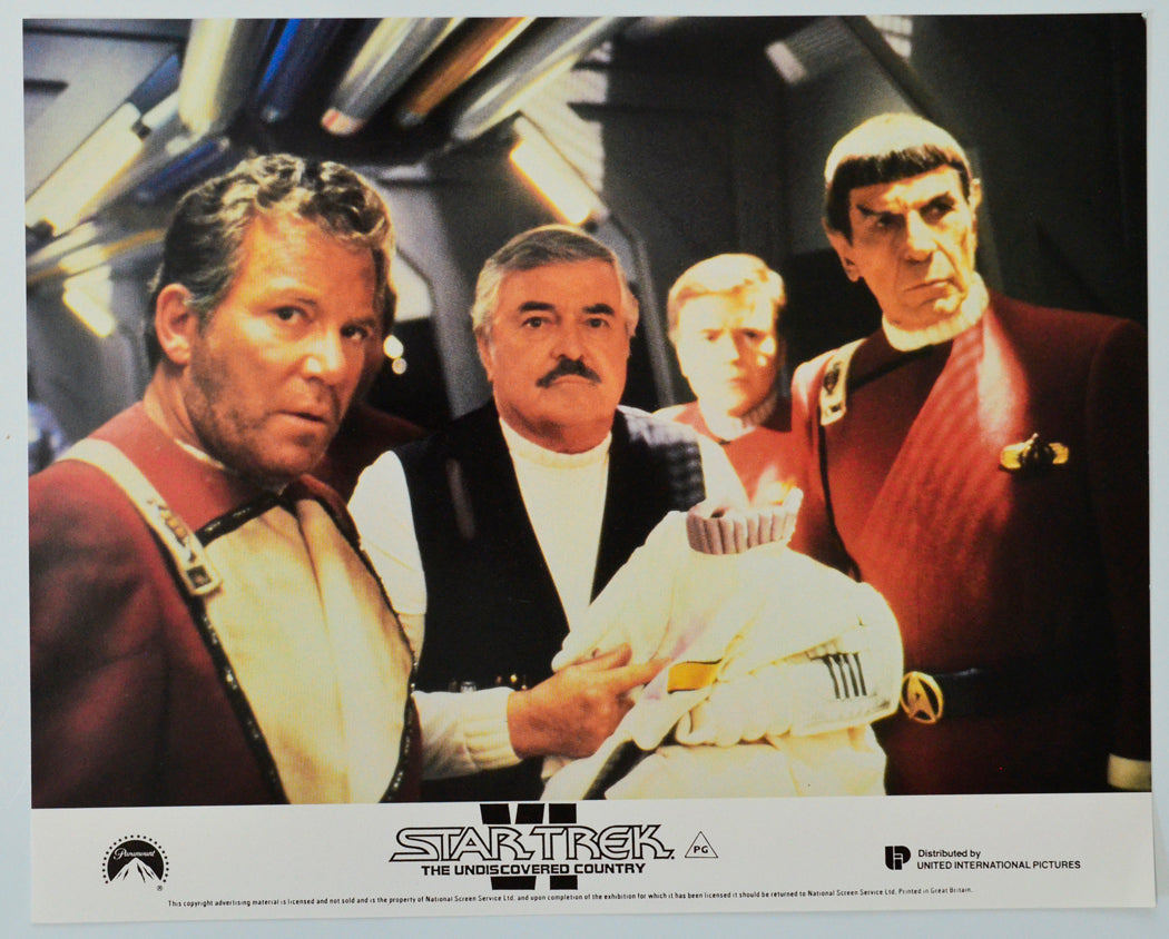 Star Trek VI : The Undiscovered Country (Card 8) Cinema Set of Colour FOH Stills / Lobby Cards