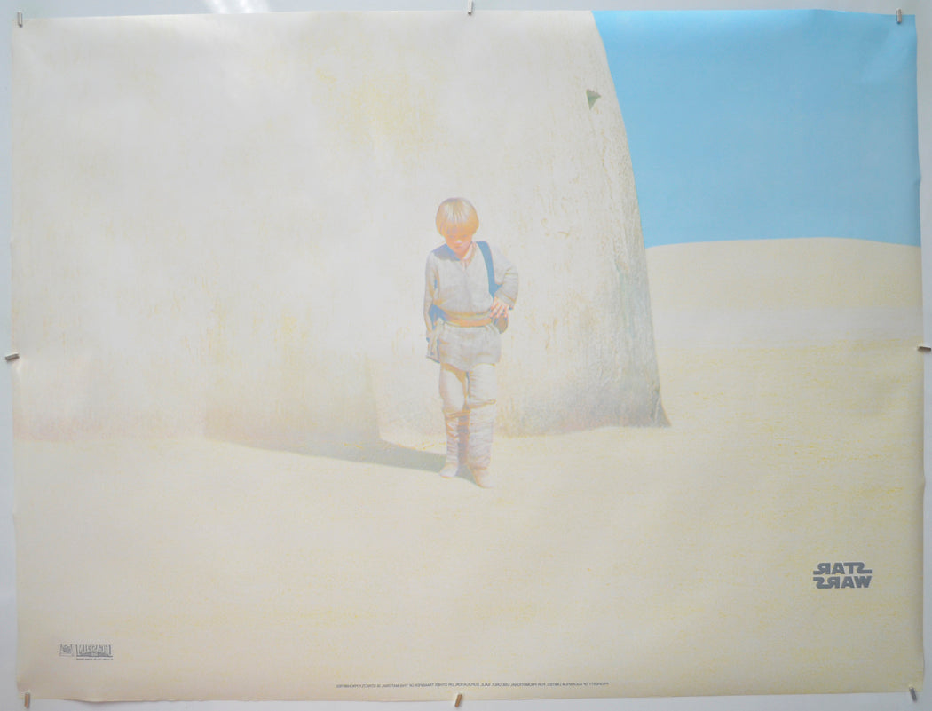 STAR WARS EPISODE I : THE PHANTOM MENACE (Back) Cinema Quad Movie Poster
