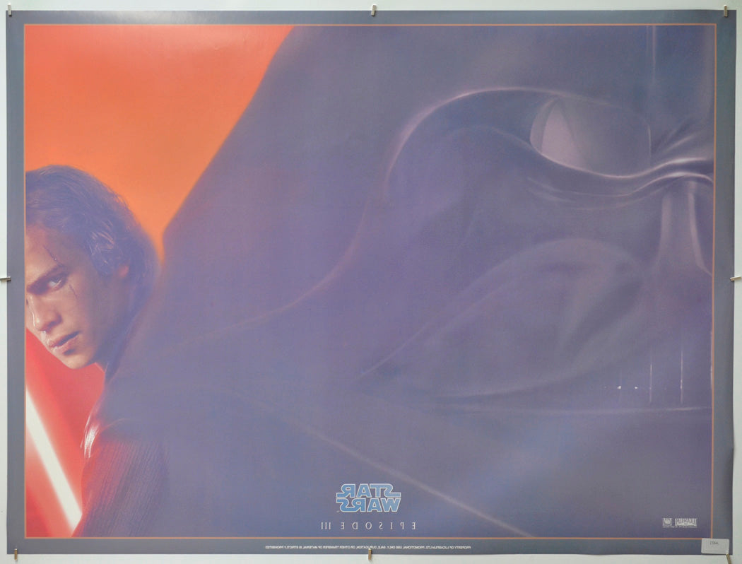 Star Wars : Episode III : Revenge Of The Sith (Back) Cinema Quad Movie Poster