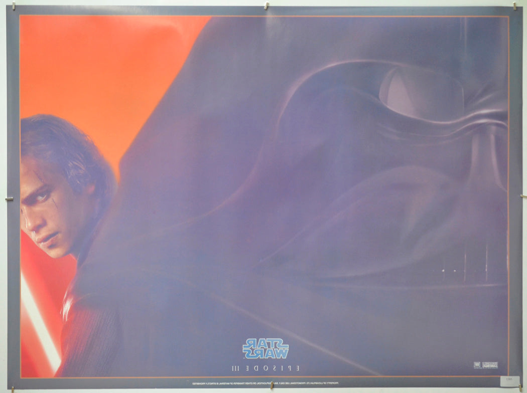 Star Wars : Episode III : Revenge Of The Sith (Back) Cinema Quad Movie Poster