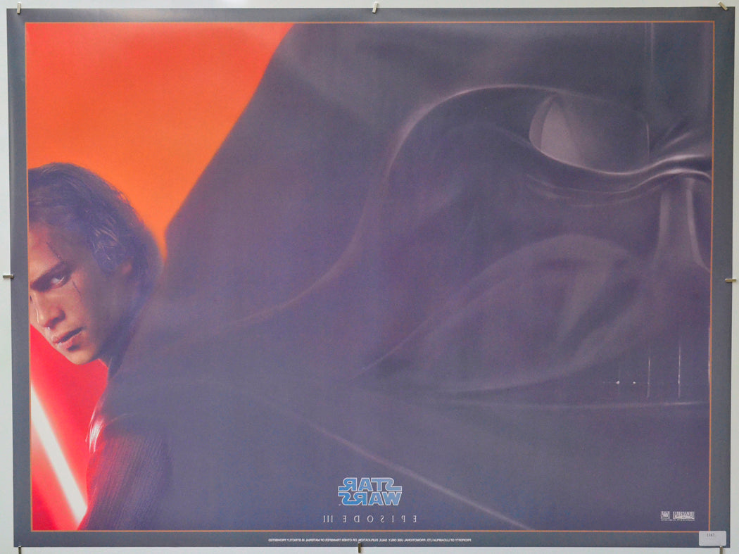 Star Wars : Episode III : Revenge Of The Sith (Back) Cinema Quad Movie Poster