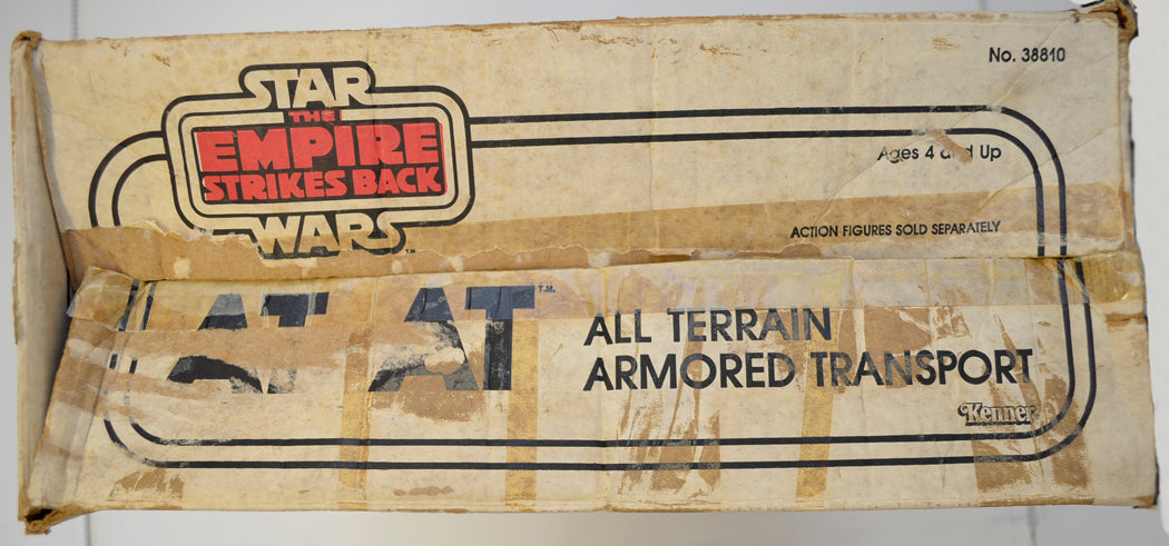 STAR WARS : EMPIRE STRIKES BACK - AT-AT - Kenner Toy - 38810 (BOX SIDE 4 View)