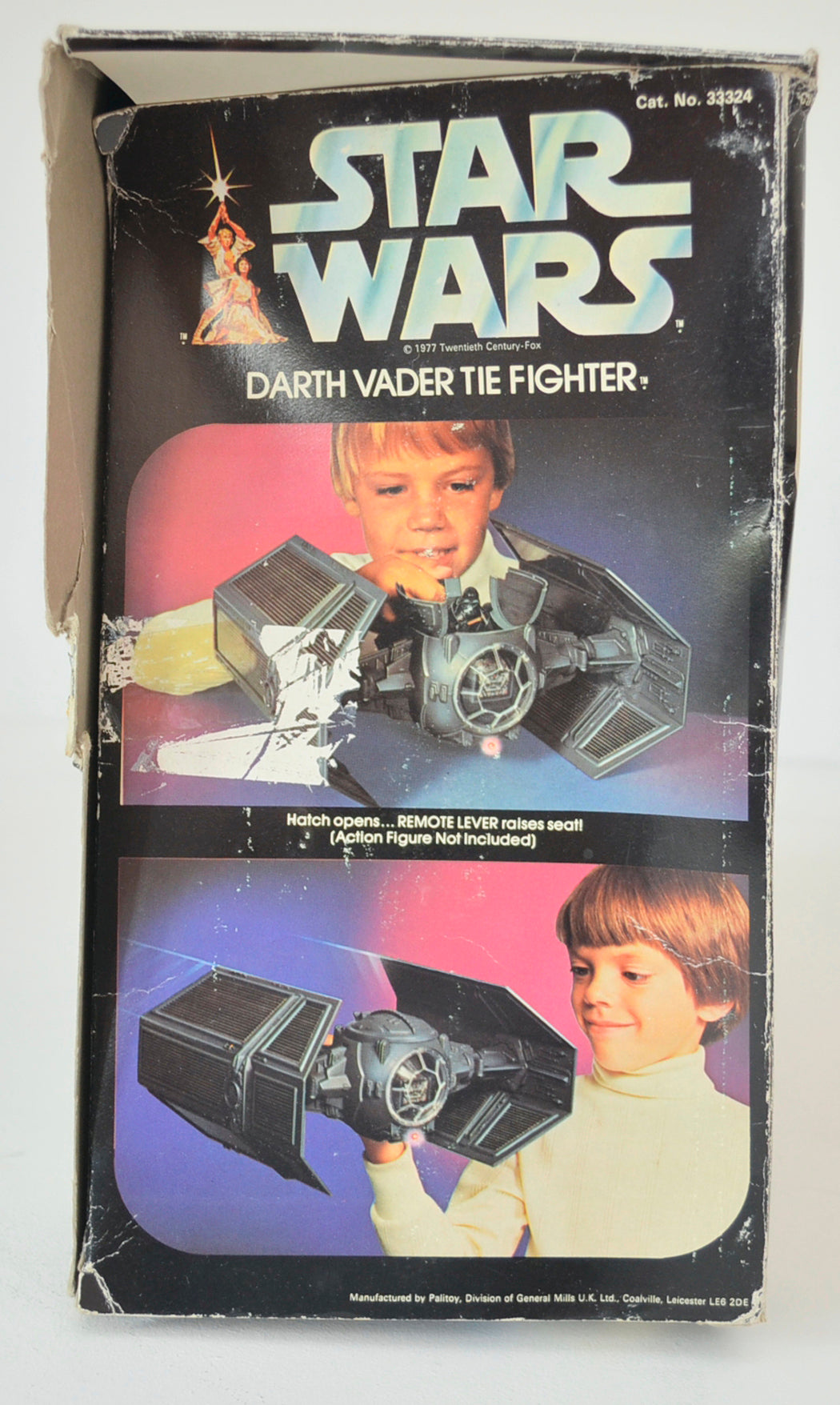 STAR WARS - DARTH VADER TIE FIGHTER - Palitoy Toy 33324 (BOX SIDE 4 View)