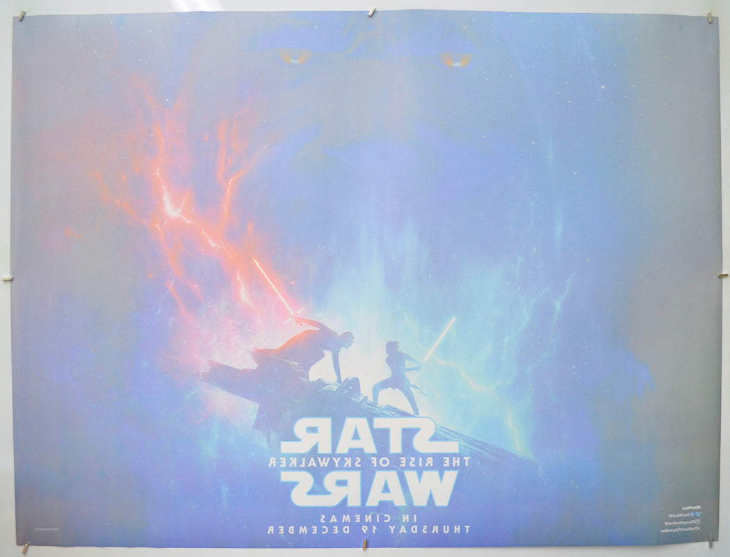 STAR WARS: THE RISE OF SKYWALKER (Back) Cinema Quad Movie Poster