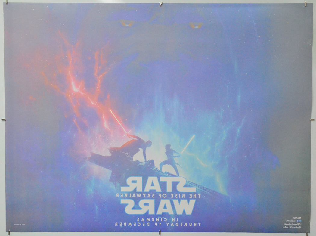 Star Wars: The Rise Of Skywalker (Back) Cinema Quad Movie Poster