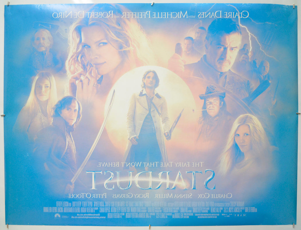 STARDUST (Back) Cinema Quad Movie Poster