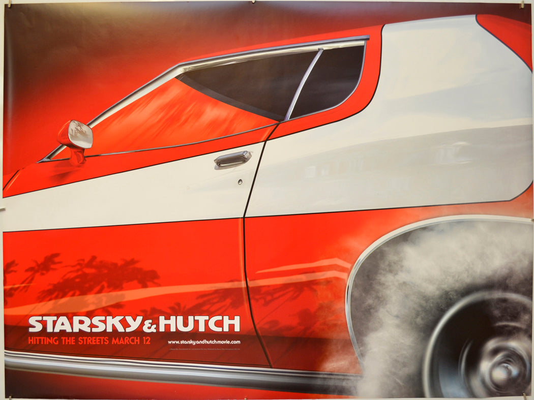 Starsky And Hutch (Teaser / Advance Version) Original Quad Poster - Film Poster - Movie Poster