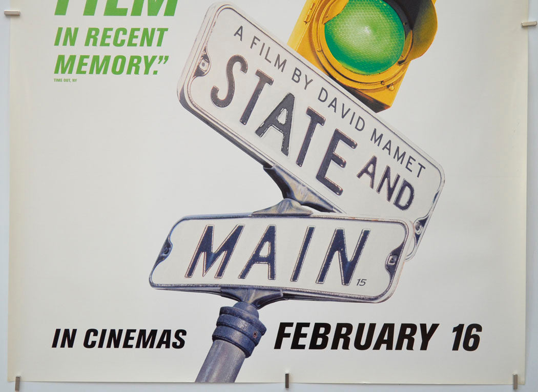 STATE AND MAIN Cinema Double Crown Movie Poster