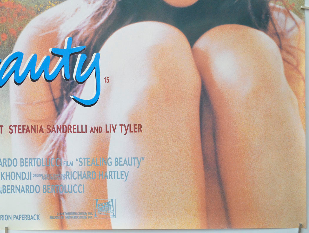 STEALING BEAUTY (Bottom Right) Cinema Quad Movie Poster