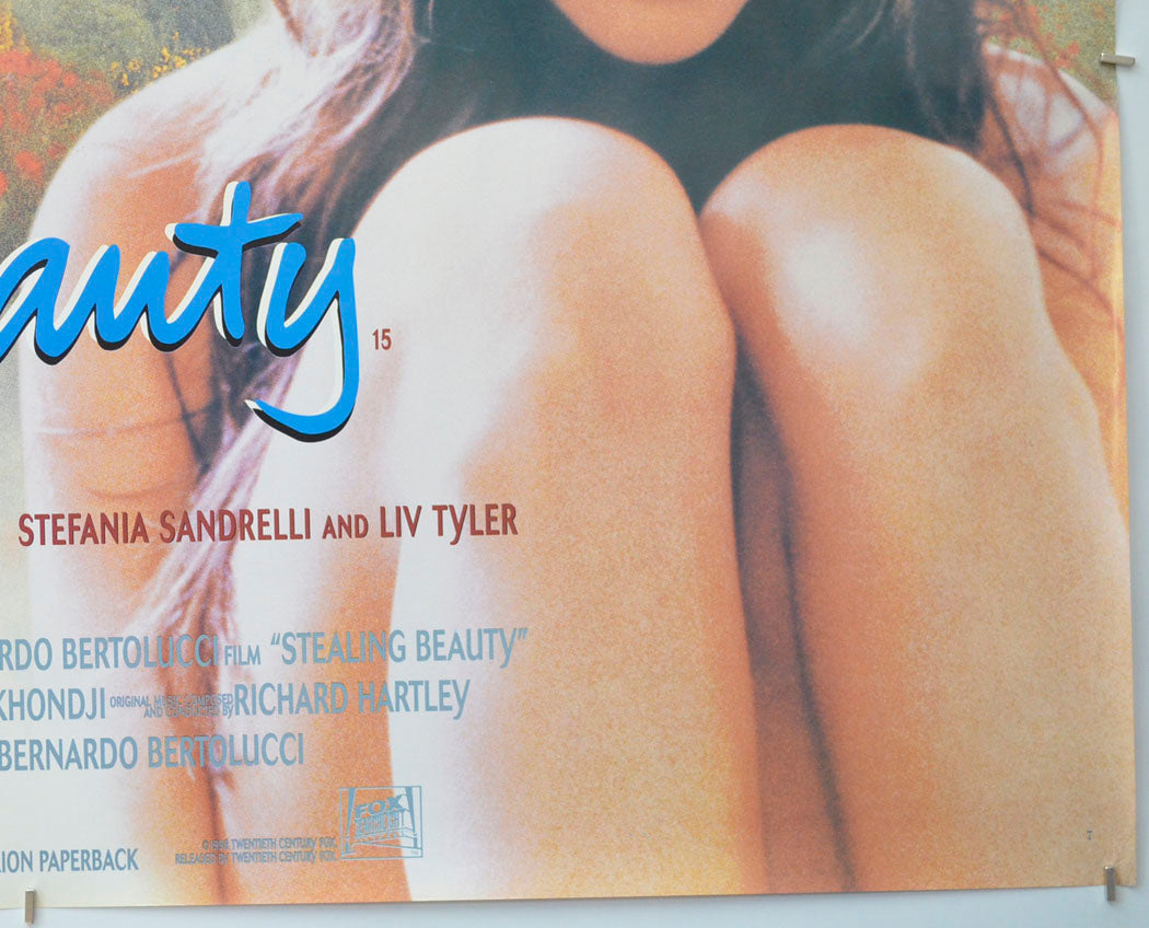 STEALING BEAUTY (Bottom Right) Cinema Quad Movie Poster