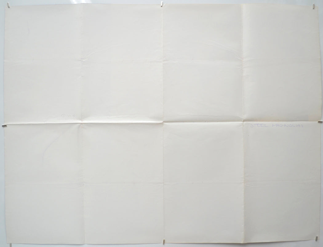 STEEL MAGNOLIAS (Back) Cinema Quad Movie Poster