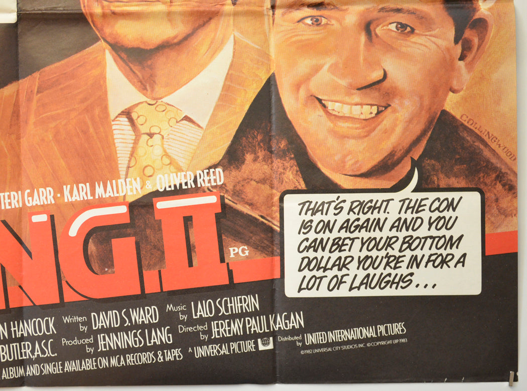 THE STING II (Bottom Right) Cinema Quad Movie Poster