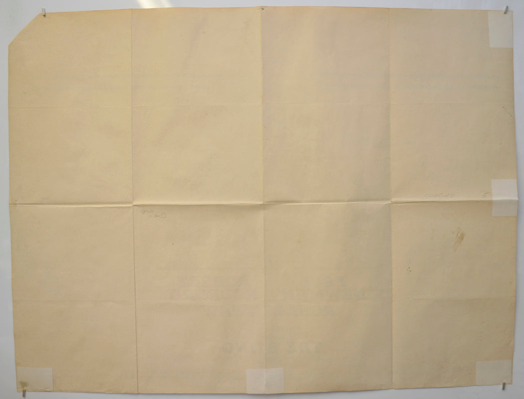 THE STING (Back) Cinema Quad Movie Poster