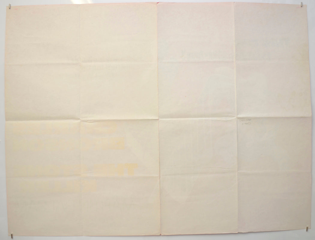 THE STONE KILLER (Back) Cinema Quad Movie Poster