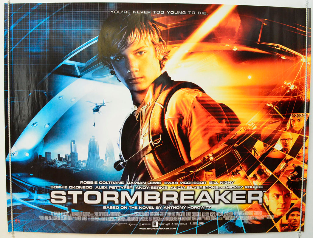 Stormbreaker Original British Quad Poster - Film Poster - Movie Poster