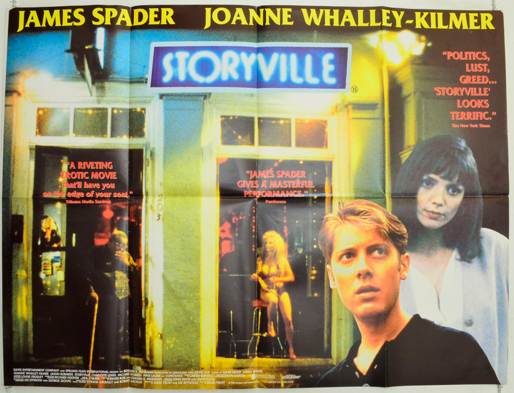 Storyville Original British Quad Poster - Film Poster - Movie Poster