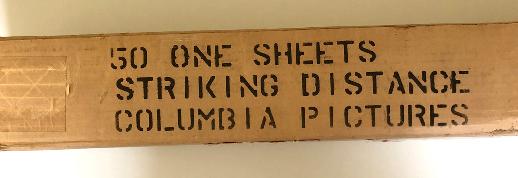 STRIKING DISTANCE (Box) Cinema One Sheet Movie Poster