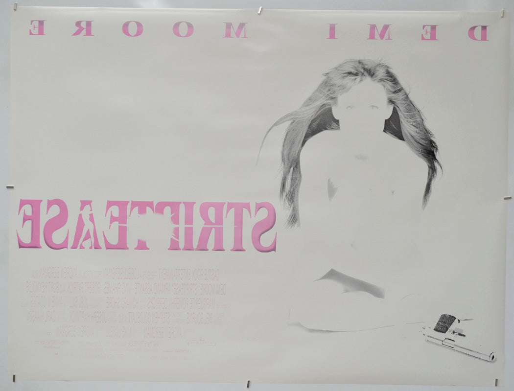 Striptease (Back) Cinema Quad Movie Poster