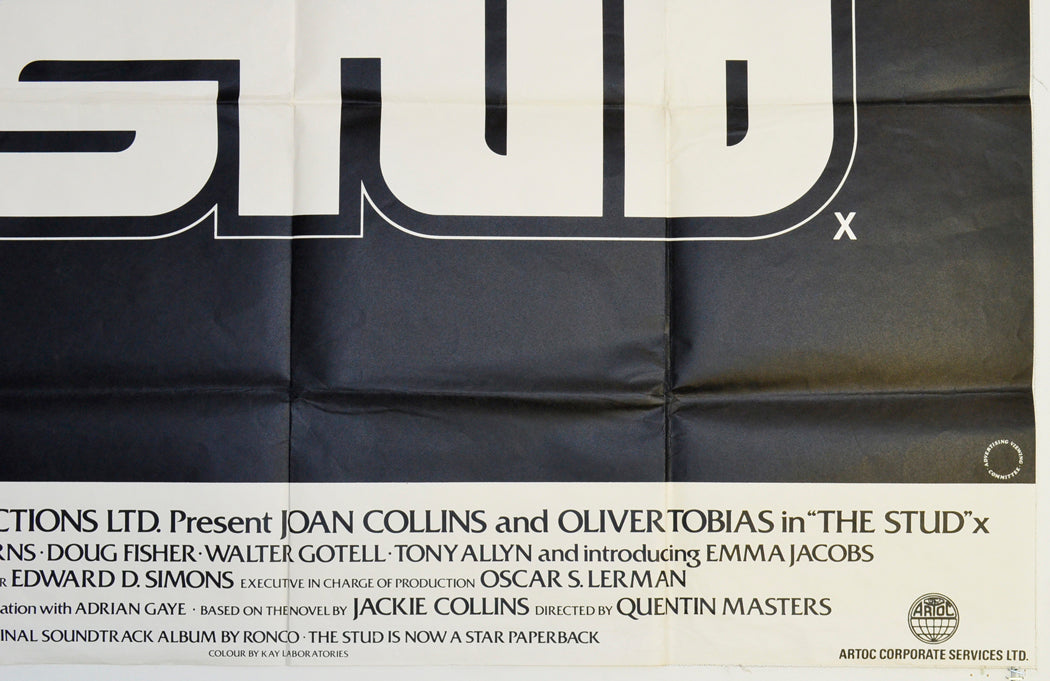 THE STUD (Bottom Right) Cinema Quad Movie Poster
