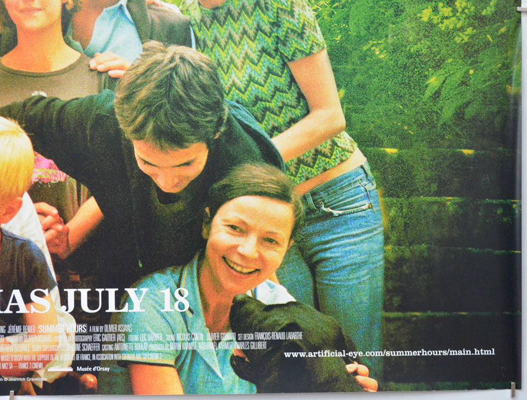 SUMMER HOURS (Bottom Right) Cinema Quad Movie Poster