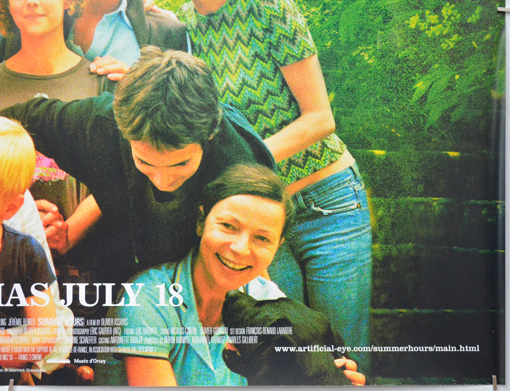 SUMMER HOURS (Bottom Right) Cinema Quad Movie Poster